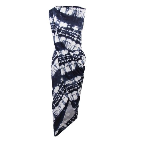Anglomania Womens Black Vian Tie-Dye Midi Dress 54663 by Vivienne Westwood from Hurleys