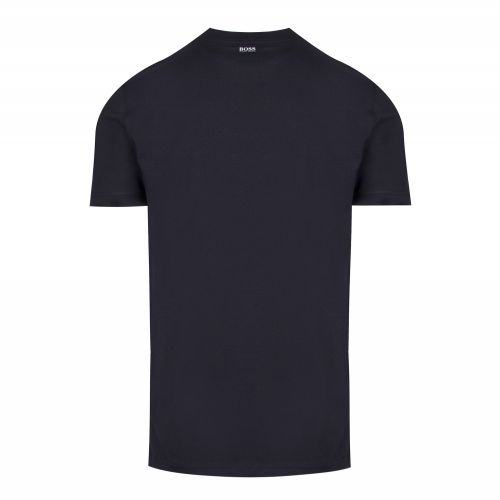 Casual Mens Dark Blue Teecher 2 Beach S/s T Shirt 44898 by BOSS from Hurleys