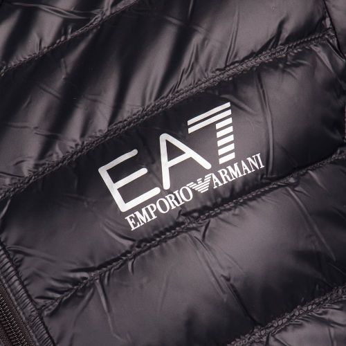 Mens Black Training Core ID Hooded Jacket 11494 by EA7 from Hurleys