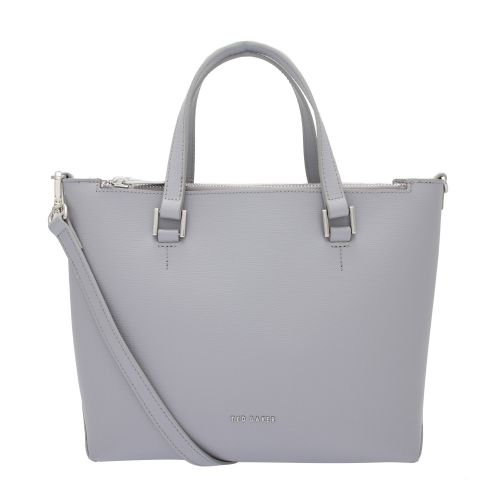 Womens Light Grey Liliaan Leather Tote Bag 44083 by Ted Baker from Hurleys