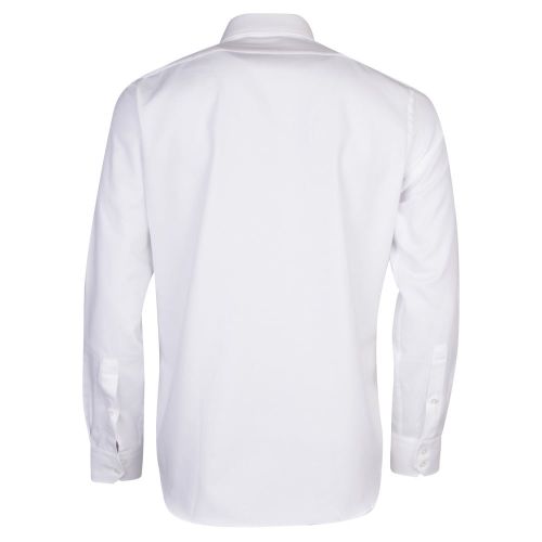 Mens Open White C-Gordon Regular L/s Shirt 24691 by HUGO from Hurleys