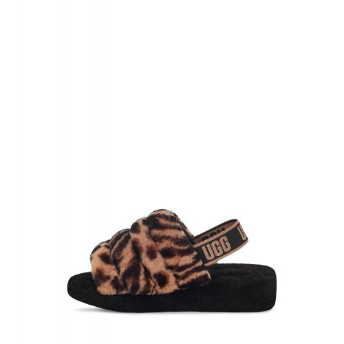 Womens Butterscotch UGG Slippers Fluff Yeah Animalia Slides 106063 by UGG from Hurleys