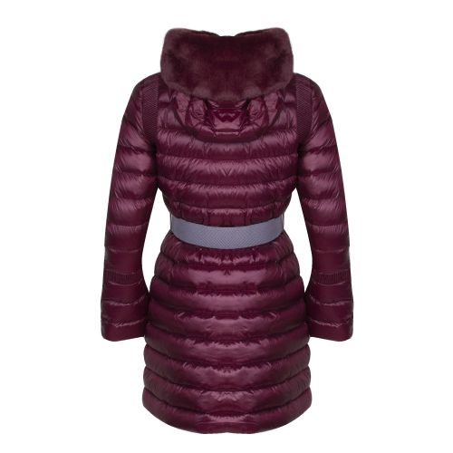 Womens Deep Purple Yandle Long Padded Coat 30050 by Ted Baker from Hurleys