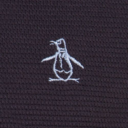 Penguin Mens Dark Sapphire Tipped Ottomon L/s Polo Shirt 13768 by Original Penguin from Hurleys