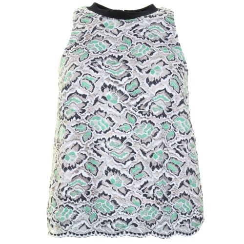 Womens Mineral Green Multi Boccara Lace Top 39739 by French Connection from Hurleys
