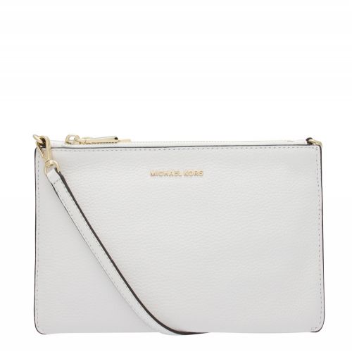 Womens Optic White Double Pouch Crossbody Bag 43193 by Michael Kors from Hurleys
