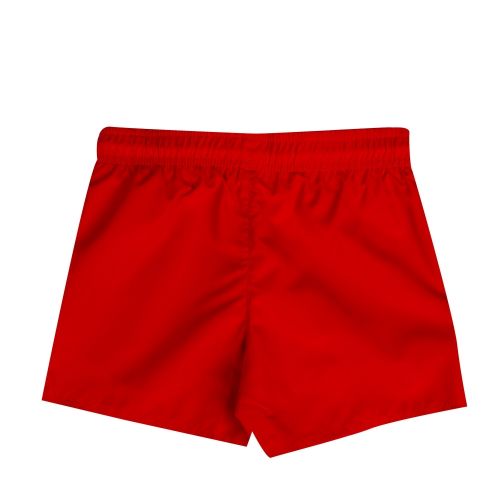 Boys Red Classic Croc Swim Shorts 59350 by Lacoste from Hurleys