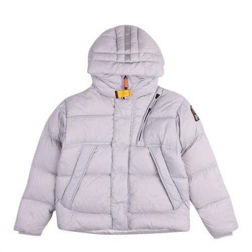 Boys Barely Blue Cloud Hooded Down Jacket 90530 by Parajumpers from Hurleys