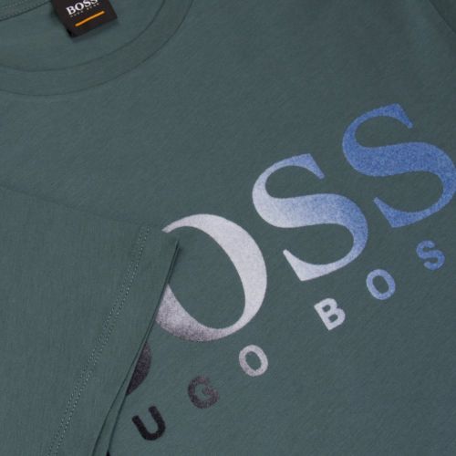 Casual Mens Green Topwork S/s T Shirt 26312 by BOSS from Hurleys