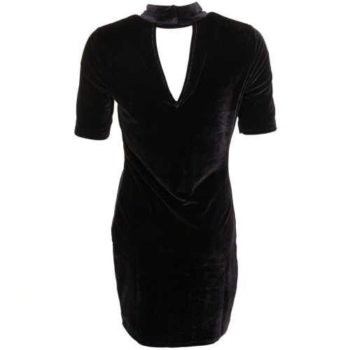 Womens Black Vifennie Velvet Dress 67917 by Vila from Hurleys