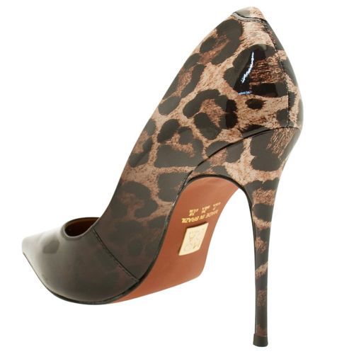 Womens Leopard Cristina Court Heels 15767 by Moda In Pelle from Hurleys