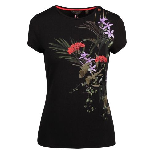 Womens Black Syrenti Highland Fitted S/s T Shirt 54959 by Ted Baker from Hurleys