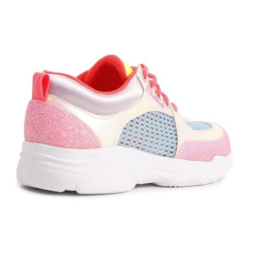 Girls Pink Multicolour Trainers (27-36) 85212 by Billieblush from Hurleys