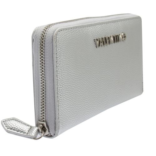 Womens Silver Grain Divina Zip Around Purse 53773 by Valentino from Hurleys