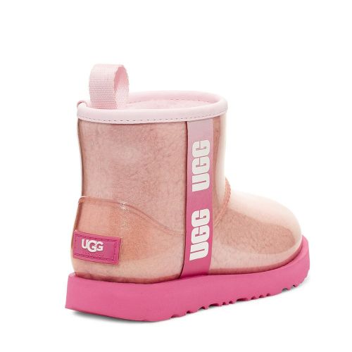 Girls Kids Pink Combo Classic Clear Mini II (9-5) 98065 by UGG from Hurleys