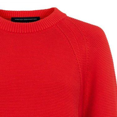 Womens Fiery Red Lilly Mozart Jumper 86848 by French Connection from Hurleys