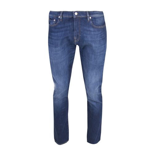 Mens Mid Blue Wash Reflex Tapered Fit Jeans 27580 by PS Paul Smith from Hurleys