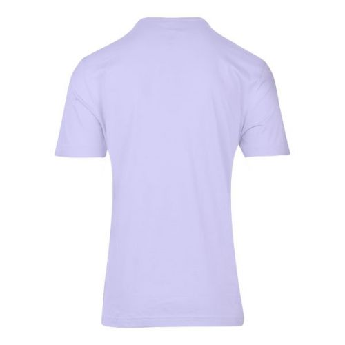 Mens Open Blue S/s Tee Curved T Shirt 109892 by BOSS from Hurleys
