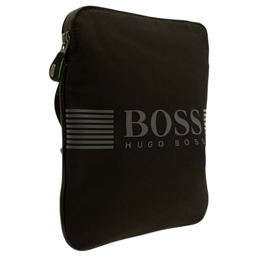 Mens Black Pixel_S Zip Cross Body Bag 18827 by BOSS from Hurleys
