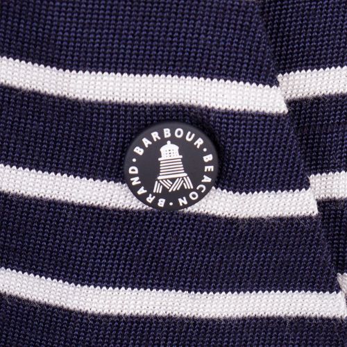 Lifestyle Womens Navy Wharf Striped Dress 71724 by Barbour from Hurleys