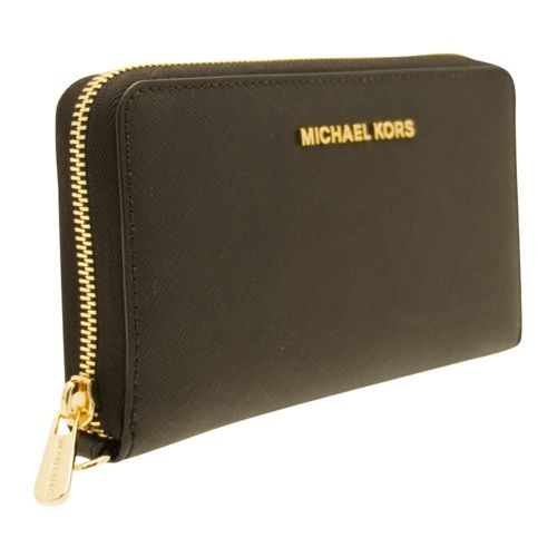 Womens Black Jet Set Purse Phone Case 8896 by Michael Kors from Hurleys