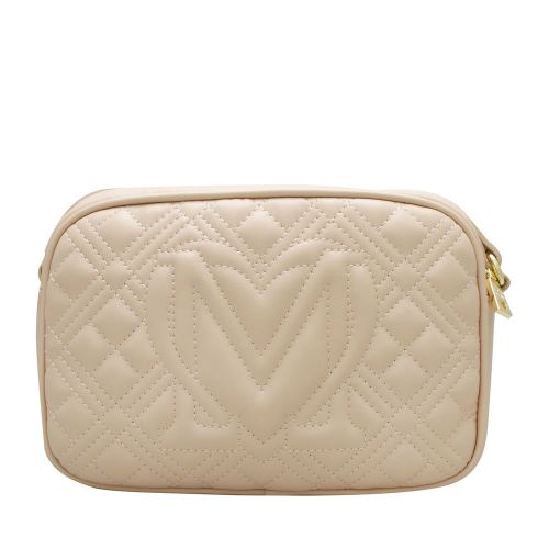 Womens Natural Diamond Quilted Camera Bag 88999 by Love Moschino from Hurleys