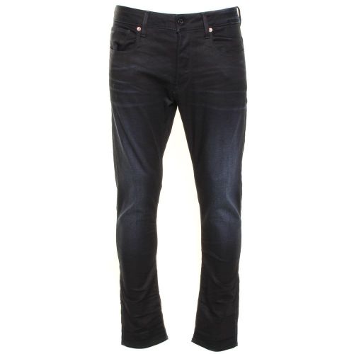 Mens Dark Aged Wash 3301 Slim Fit Jeans 70881 by G Star from Hurleys