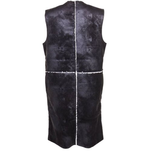 Womens Black Faux Shearling Gilet 66987 by Replay from Hurleys