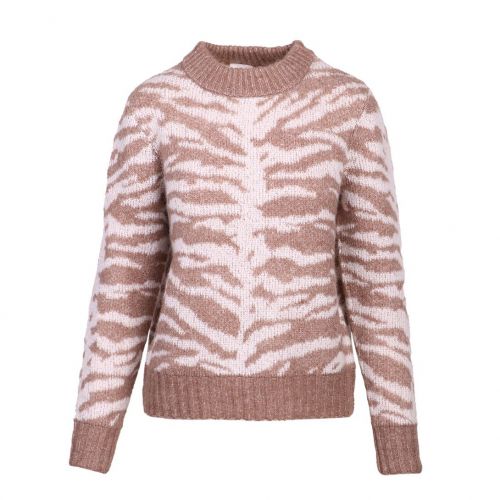 Womens Fungi Viellie Animal Knitted Jumper 97218 by Vila from Hurleys