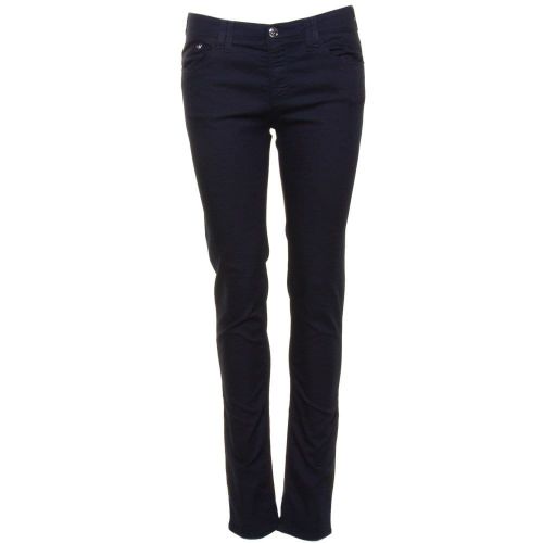 Womens Blue Wash J28 Mid Rise Skinny Fit Jeans 27170 by Armani Jeans from Hurleys