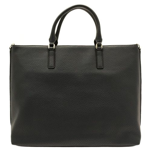 Womens Black Patent Panel Detail Shopper Bag 68079 by Versace Jeans from Hurleys
