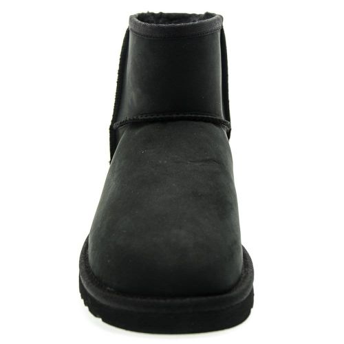 Womens Black Classic Mini Leather Boots 63898 by UGG from Hurleys