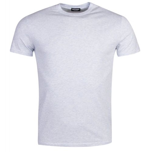 Mens Pale Blue Back Neck Logo S/s T Shirt 27838 by Dsquared2 from Hurleys