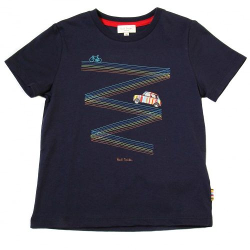 Boys Navy Loune 2 S/s Tee Shirt 31356 by Paul Smith Junior from Hurleys