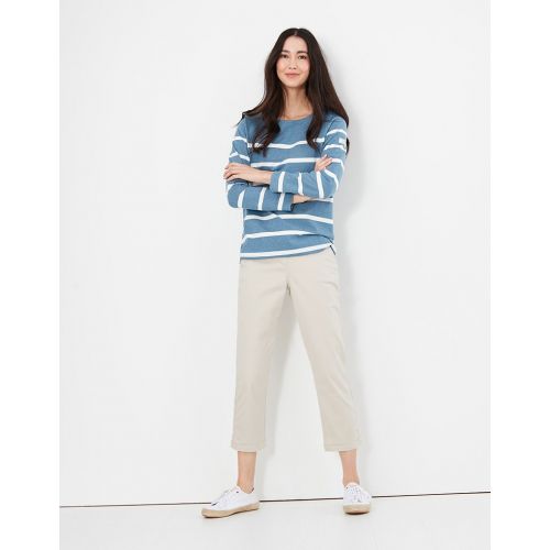 Womens Engineered Stripe Harbour Saltwash L/s T Shirt 105388 by Joules from Hurleys