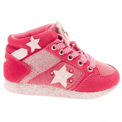 Girls Pink Rabbit California Trainers (25-33) 17076 by Lelli Kelly from Hurleys