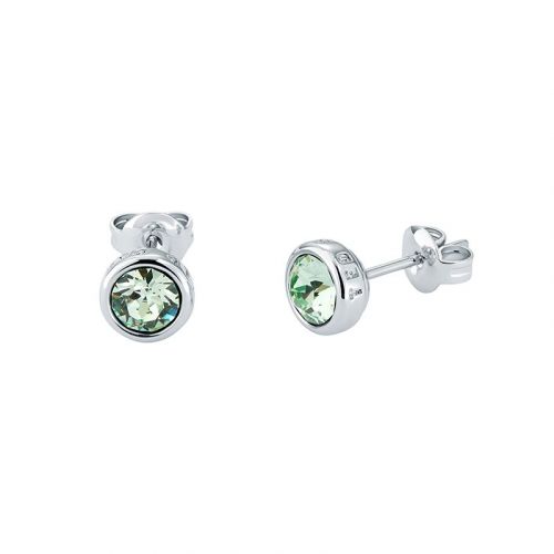 Womens Silver/Mint Crystal Sinaa Crystal Stud Earrings 102815 by Ted Baker from Hurleys