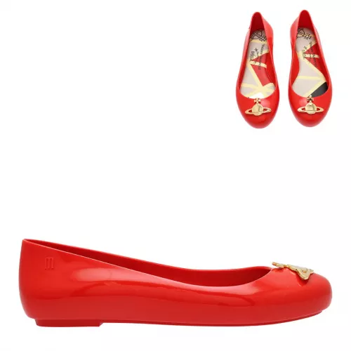 Vivienne Westwood Womens Red Space Love 16 Shoes 95321 by Melissa from Hurleys