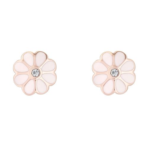 Womens Rose Gold/Baby Pink Daraeh Daisy Stud Earrings 82805 by Ted Baker from Hurleys