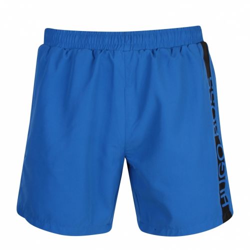 Mens Medium Blue Dolphin Side Logo Swim Shorts 57105 by BOSS from Hurleys