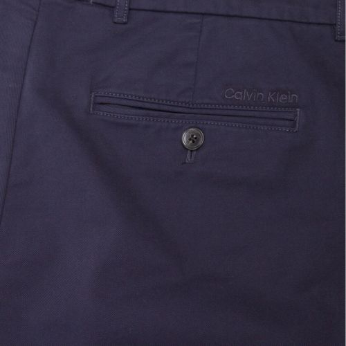 Mens Navy Slim Fit Garment Dyed Shorts 38903 by Calvin Klein from Hurleys