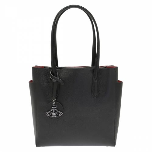 Anglomania Womens Black Rachel Small Shopper Bag 36272 by Vivienne Westwood from Hurleys