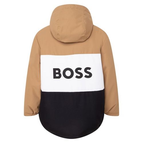 Kids Stone Panel L/s Coat 111331 by BOSS from Hurleys