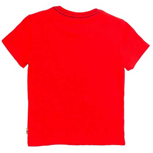 Boys Fire Red Nay S/s Tee Shirt 70612 by Paul Smith Junior from Hurleys