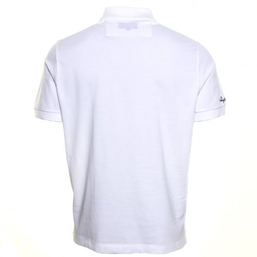 Mens White Chest Logo S/S Polo Shirt 52013 by Australian from Hurleys