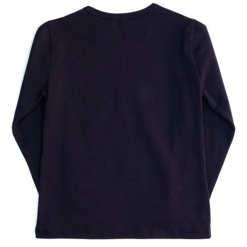 Girls Midnight Blue Azna Tower L/s Tee Shirt 64151 by Kenzo from Hurleys
