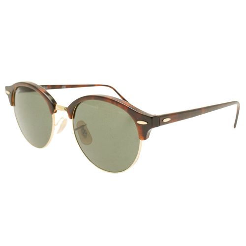 Mens Havana & Green RB4246 Clubround Sunglasses 9688 by Ray-Ban from Hurleys
