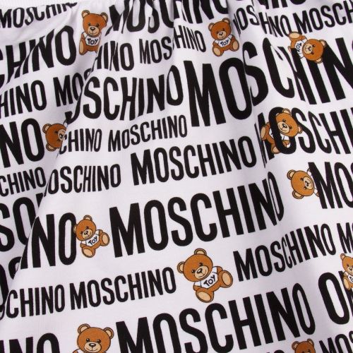Girls Black/White Logo Toy Print Top & Skirt Set 58432 by Moschino from Hurleys