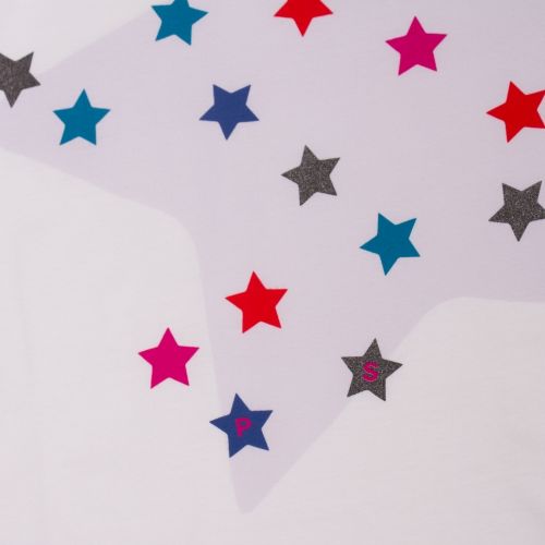 Womens White Multi Stars S/s T Shirt 40850 by PS Paul Smith from Hurleys