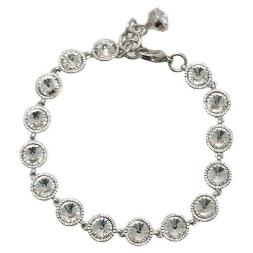 Womens Silver & Crystal Raalyn Bracelet 66791 by Ted Baker from Hurleys